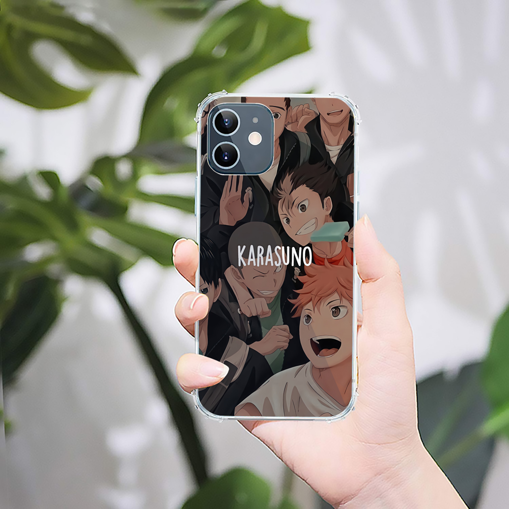 （画像用） ハイキュー!! Haikyu!! 【iPhone 12シリーズ対応】透明スマホケース（クリアソフトケース）